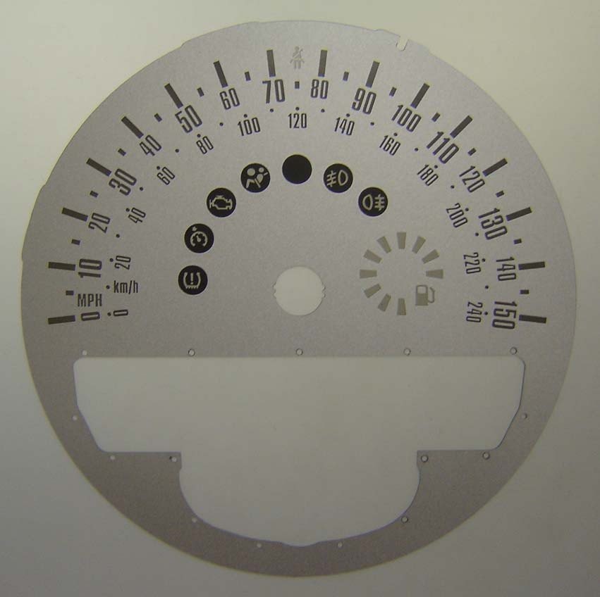 MINI MPH DIAL CONVERSION KIT
