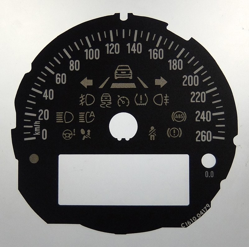 MINI KMH DIAL CONVERSION