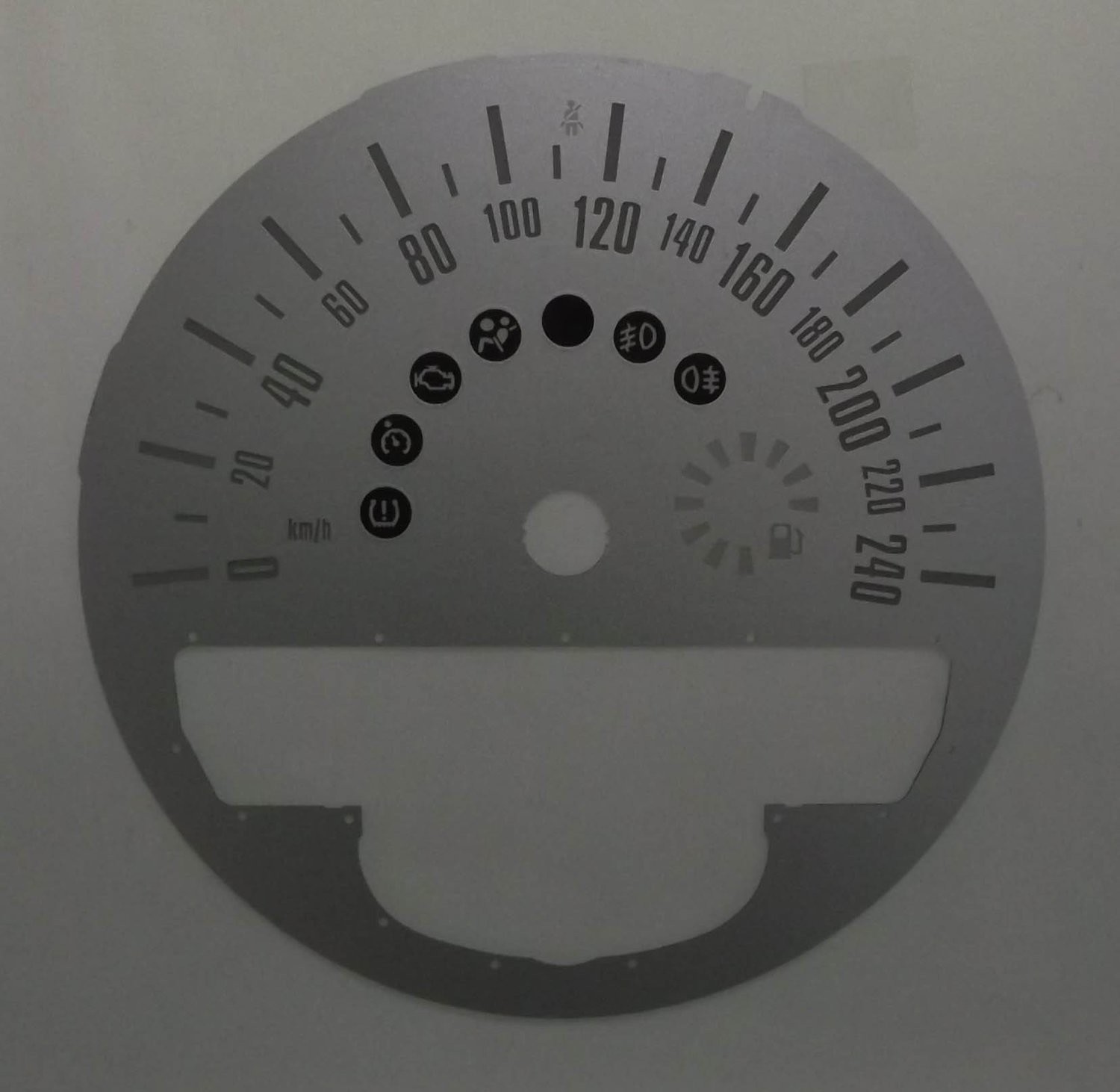 MINI KMH DIAL CONVERSION