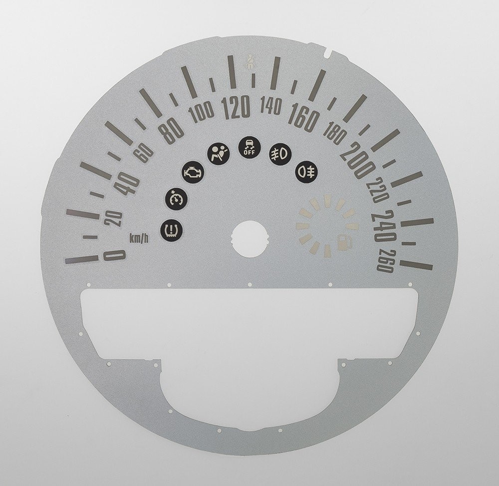 MINI KMH DIAL CONVERSION