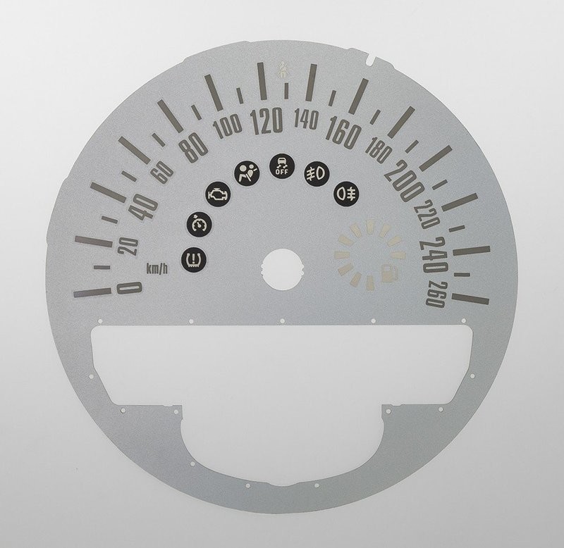 MINI KMH DIAL CONVERSION