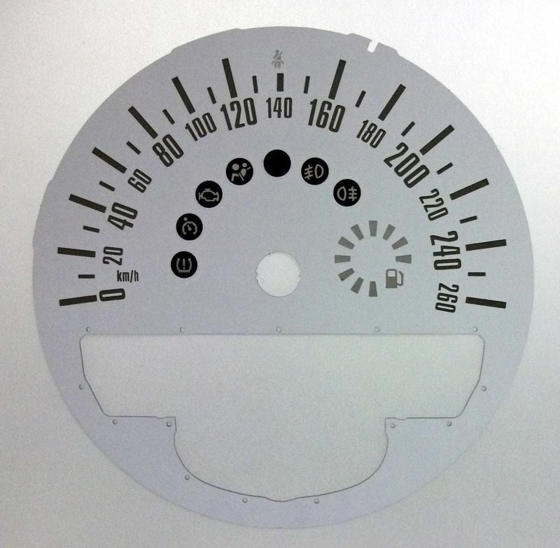 MINI KMH DIAL CONVERSION