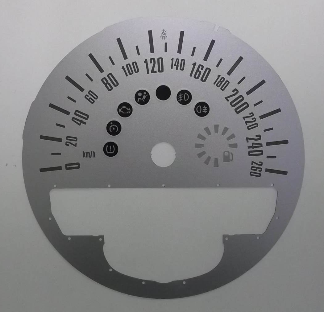 MINI KMH DIAL CONVERSION