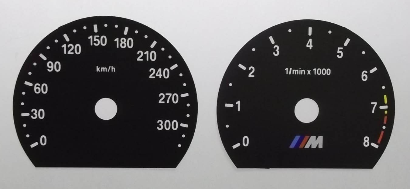 M5 KMH DIAL CONVERSION