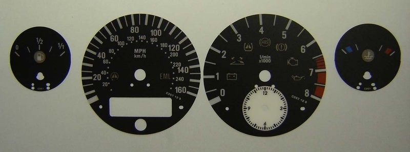 Z8 MPH DIAL CONVERSION KIT