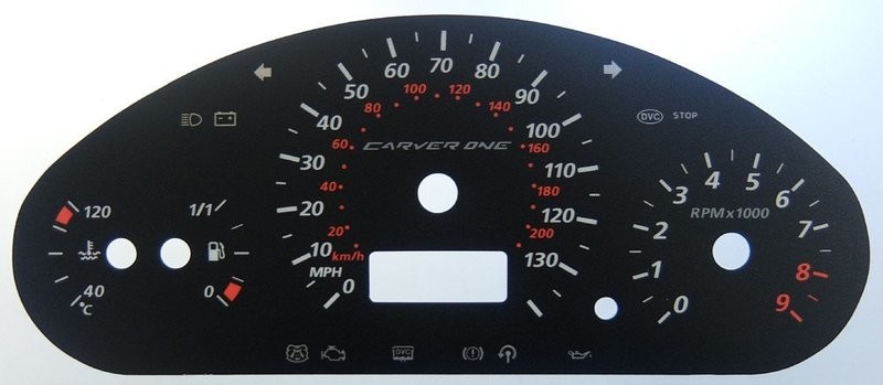 CARVER ONE MPH DIAL CONVERSION