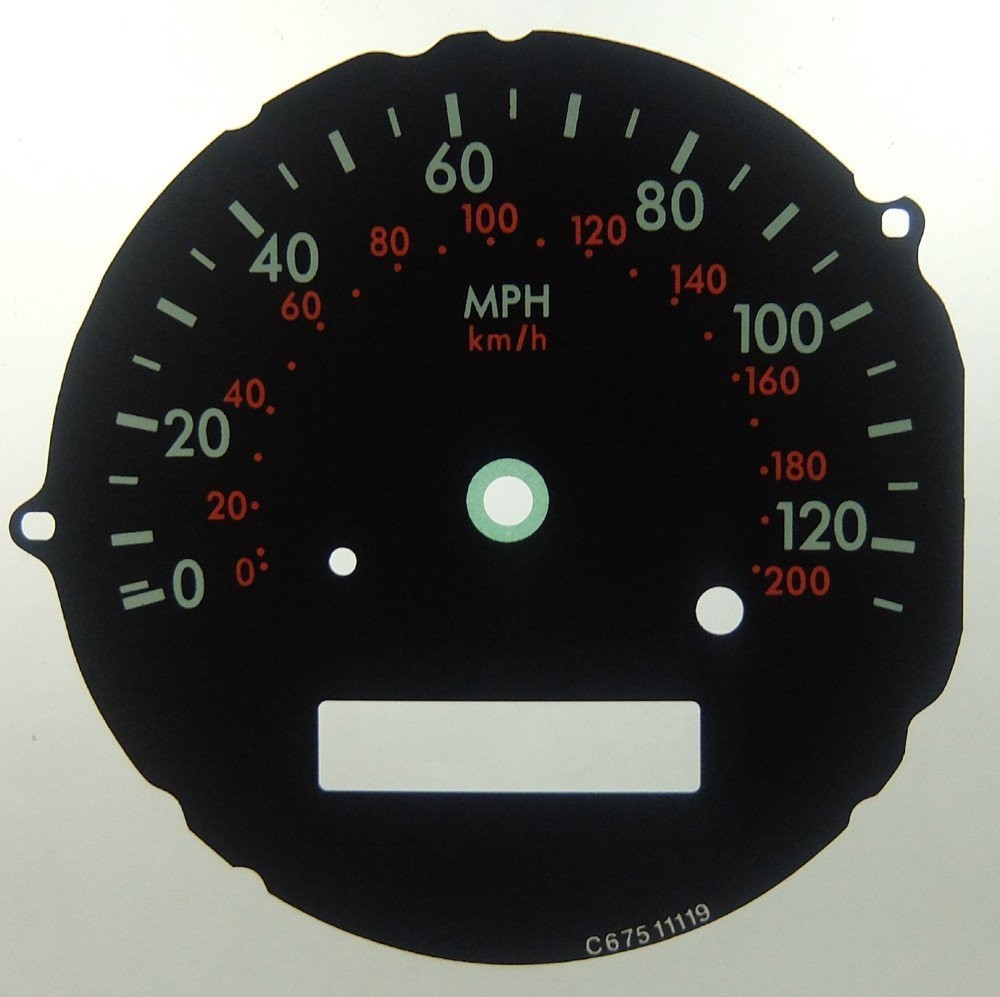 KALOS MPH DIAL CONVERSION