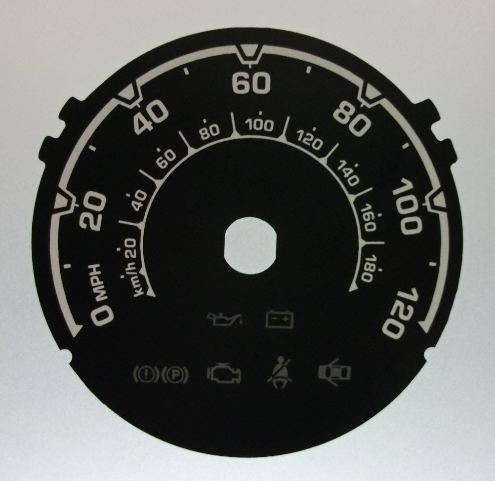 SPARK MPH DIAL CONVERSION