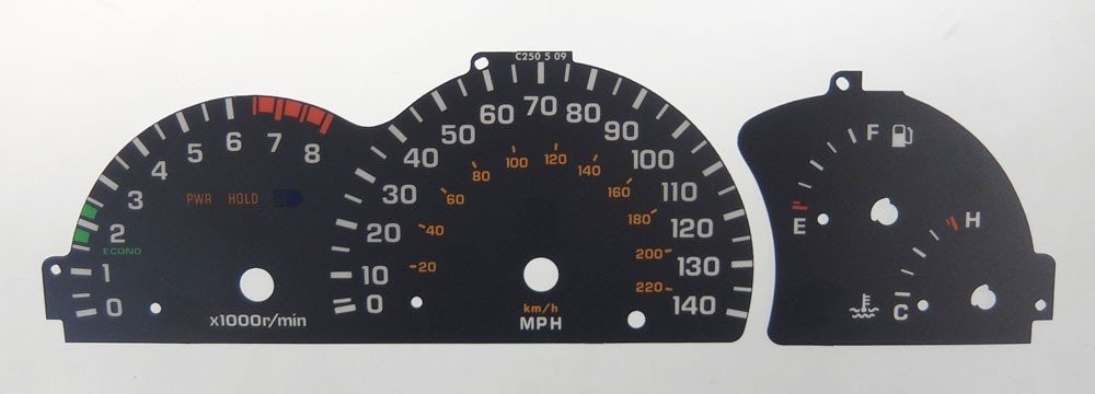 TACUMA MPH DIAL CONVERSION