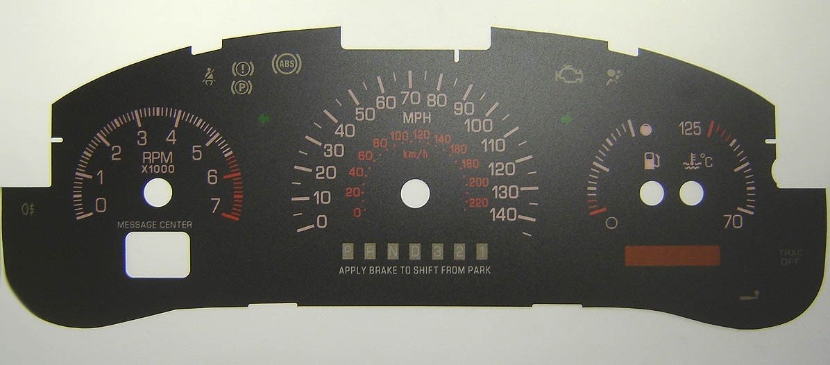 TRANSPORT MPH DIAL CONVERSION
