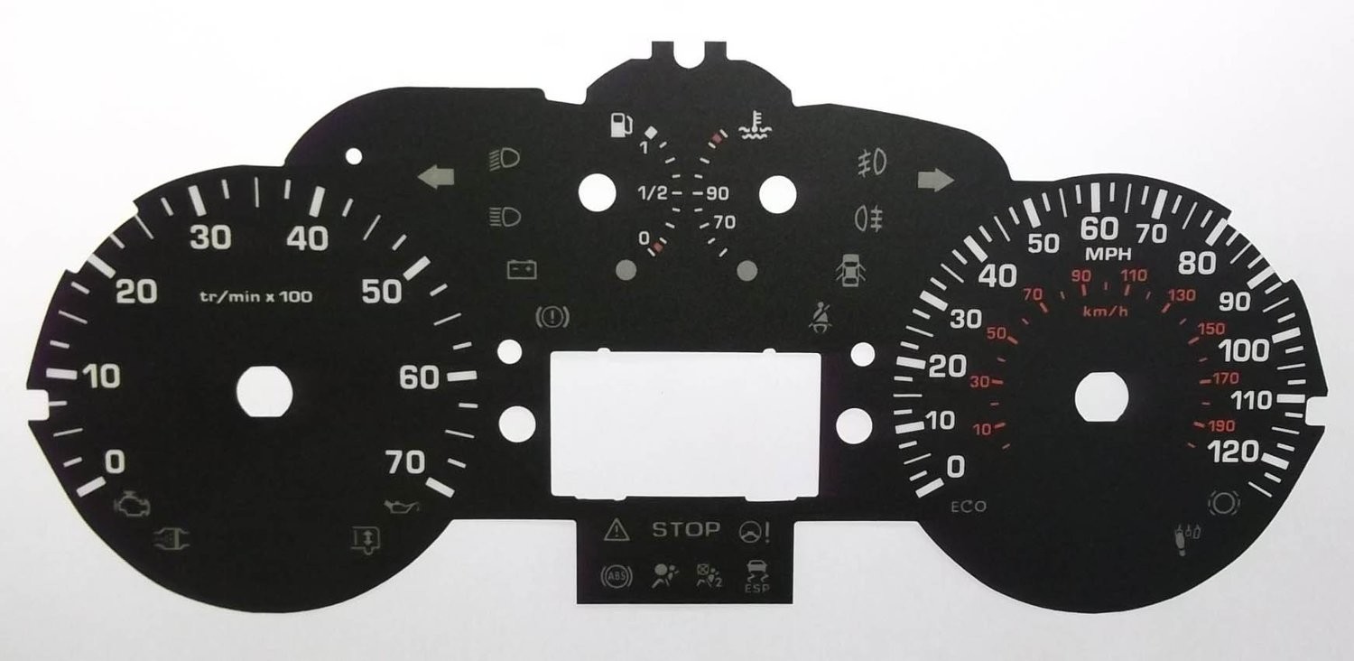 BERLINGO MPH DIAL CONVERSION