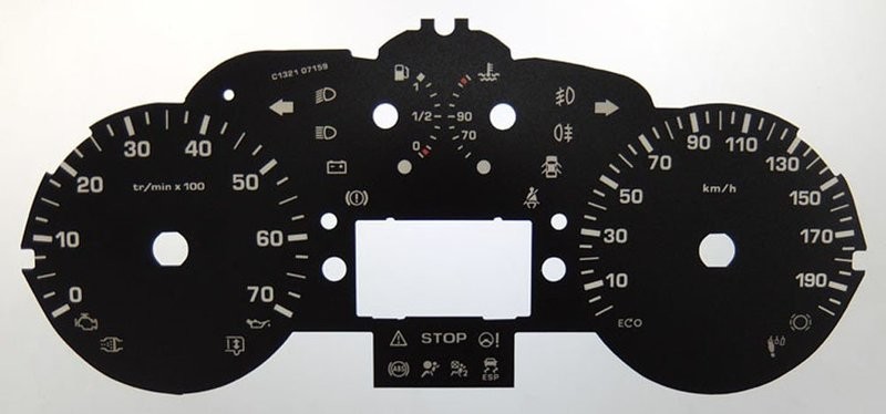 BERLINGO KMH DIAL CONVERSION