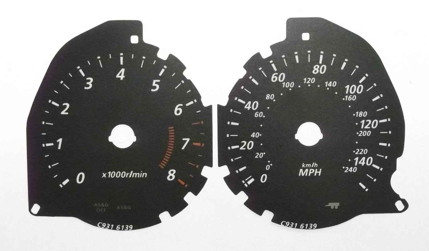 C4 / 4008 MPH DIAL CONVERSION
