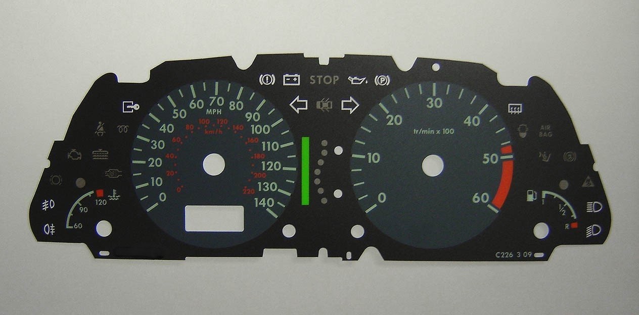 XSARA MPH DIAL CONVERSION