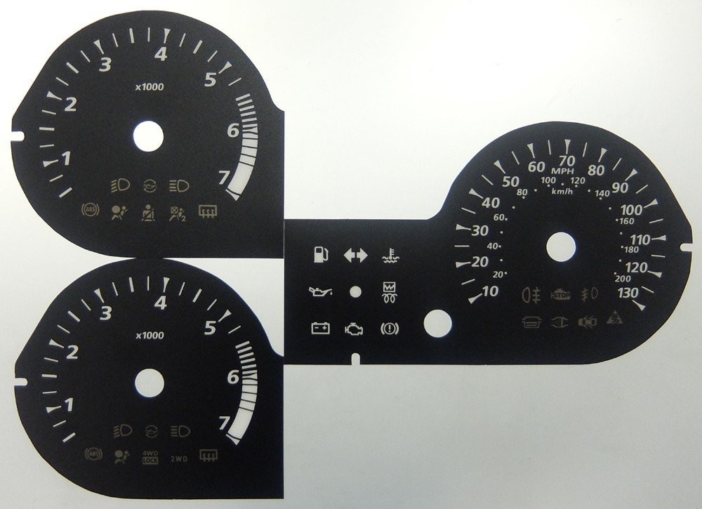 DACIA MPH DIAL CONVERSION KIT