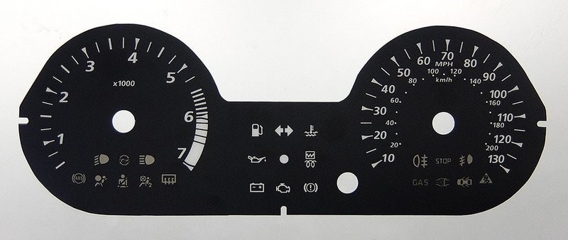 DACIA MPH DIAL CONVERSION KIT