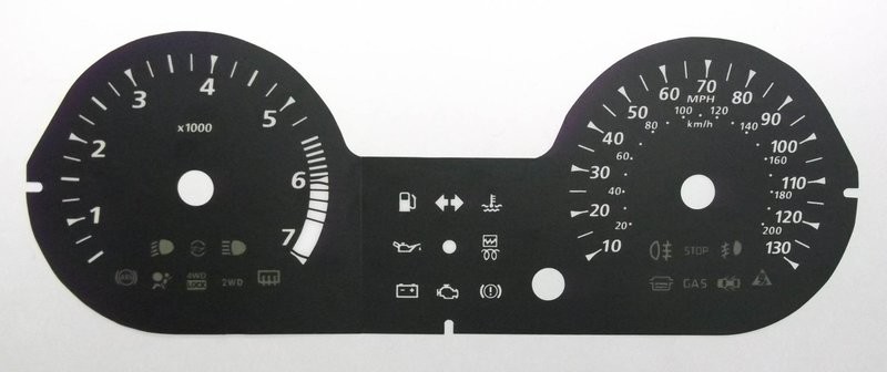 DACIA MPH DIAL CONVERSION KIT