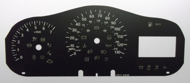 DACIA MPH DIAL CONVERSION KIT