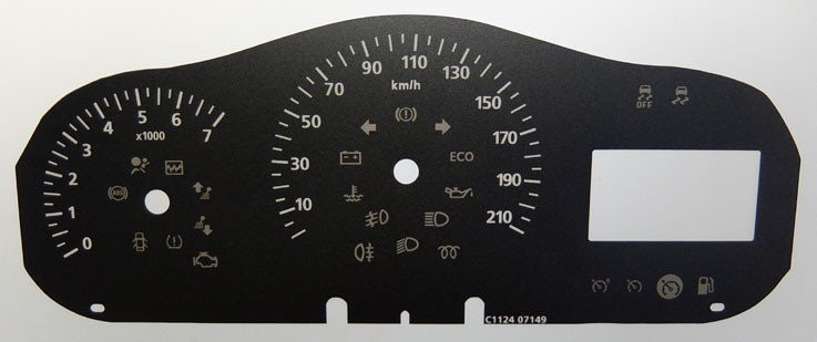 DACIA KMH DIAL CONVERSION KIT