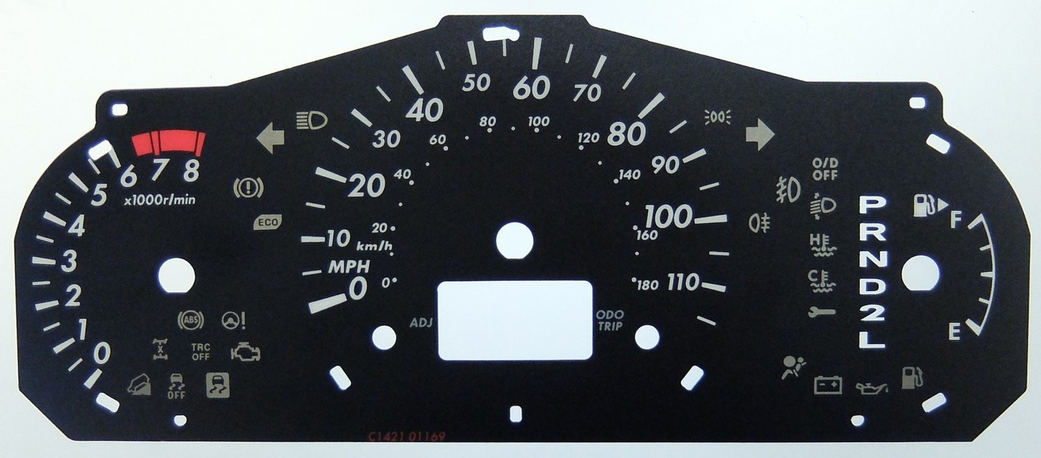 TERIOS AUTO MPH DIAL CONVERSION