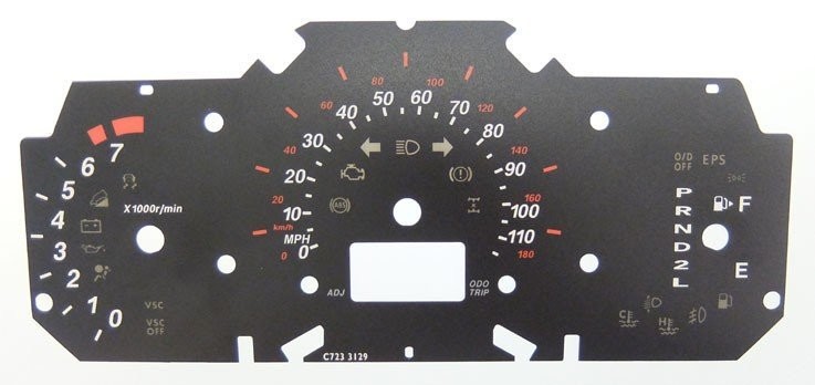 TERIOS AUTO MPH DIAL CONVERSION