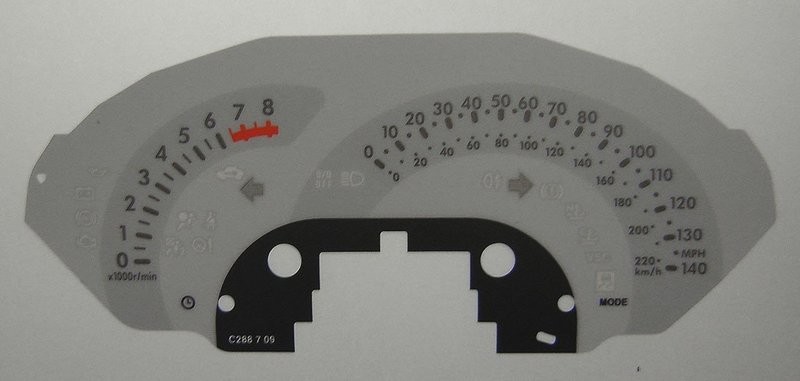SIRION MPH DIAL CONVERSION