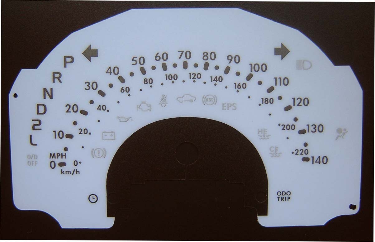 SIRION AUTO MPH DIAL CONVERSION