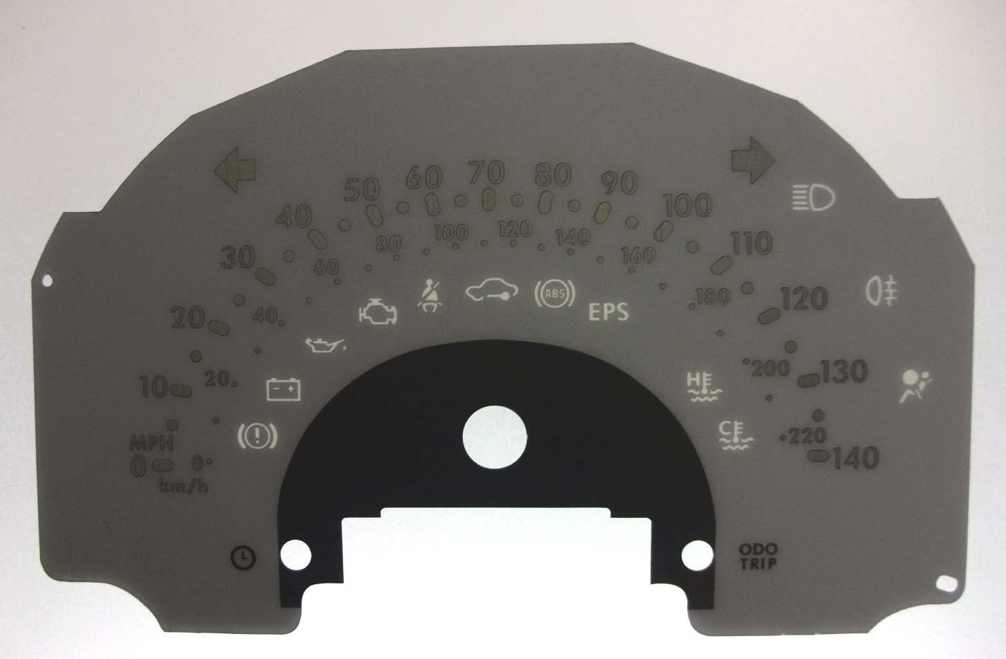 SIRION MPH DIAL CONVERSION
