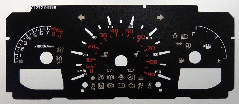 COPEN MPH DIAL CONVERSION
