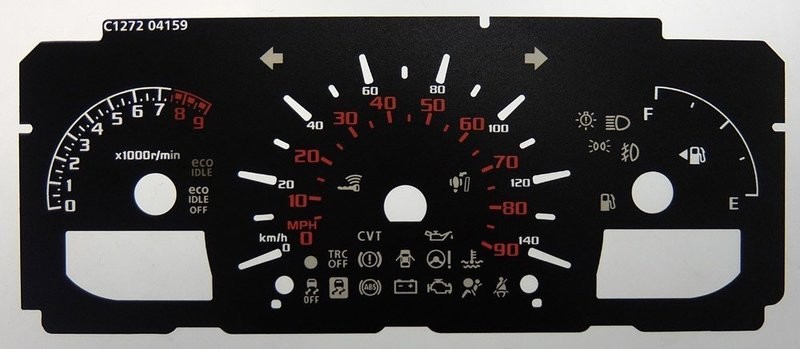 COPEN MPH DIAL CONVERSION