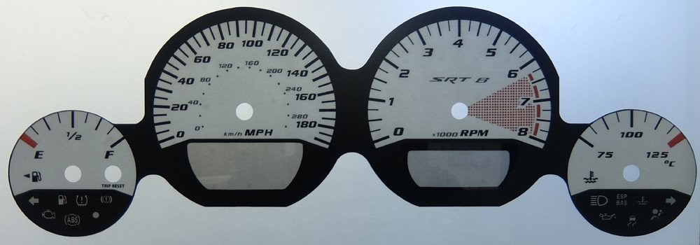 CHALLENGER MPH DIAL CONVERSION