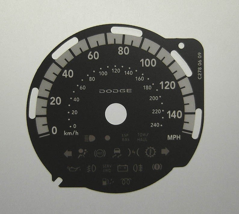 NITRO MPH DIAL CONVERSION