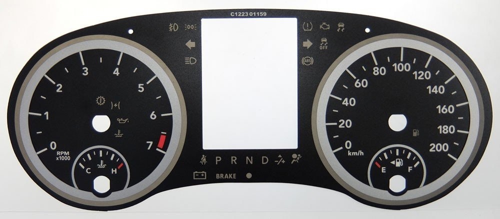 GRAND CARAVAN KMH DIAL CONVERSION