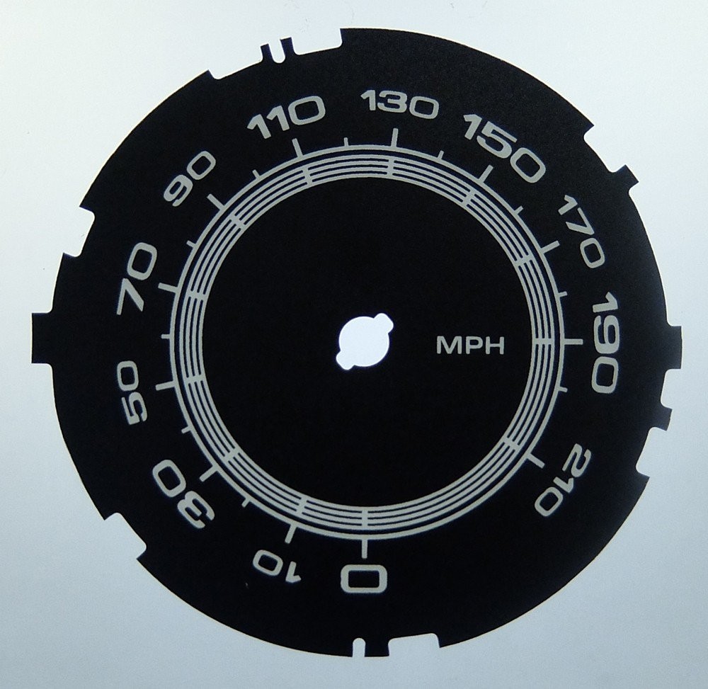 CALIFORNIA MPH DIAL CONVERSION