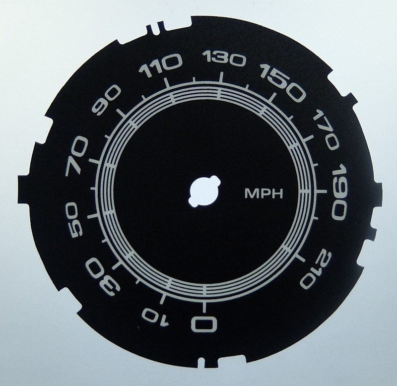 CALIFORNIA MPH DIAL CONVERSION