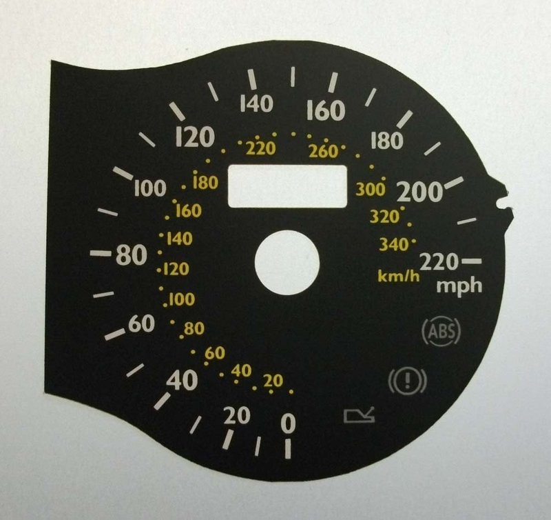 360 /430 MPH DIAL CONVERSION