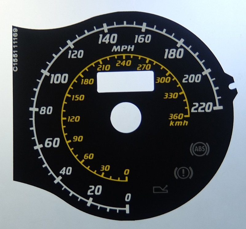 360 /430 MPH DIAL CONVERSION