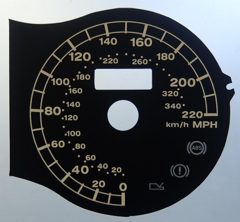 360 /430 MPH DIAL CONVERSION