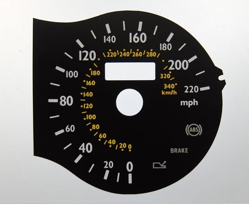 360 /430 MPH DIAL CONVERSION