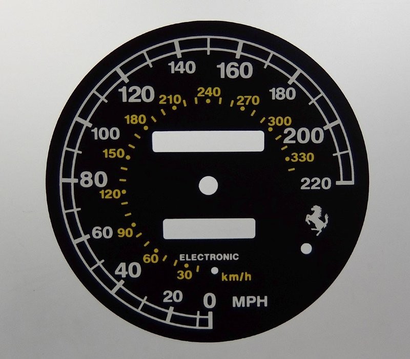 550 MPH DIAL CONVERSION