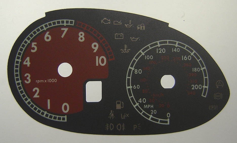 599 / 612 MPH DIAL CONVERSION