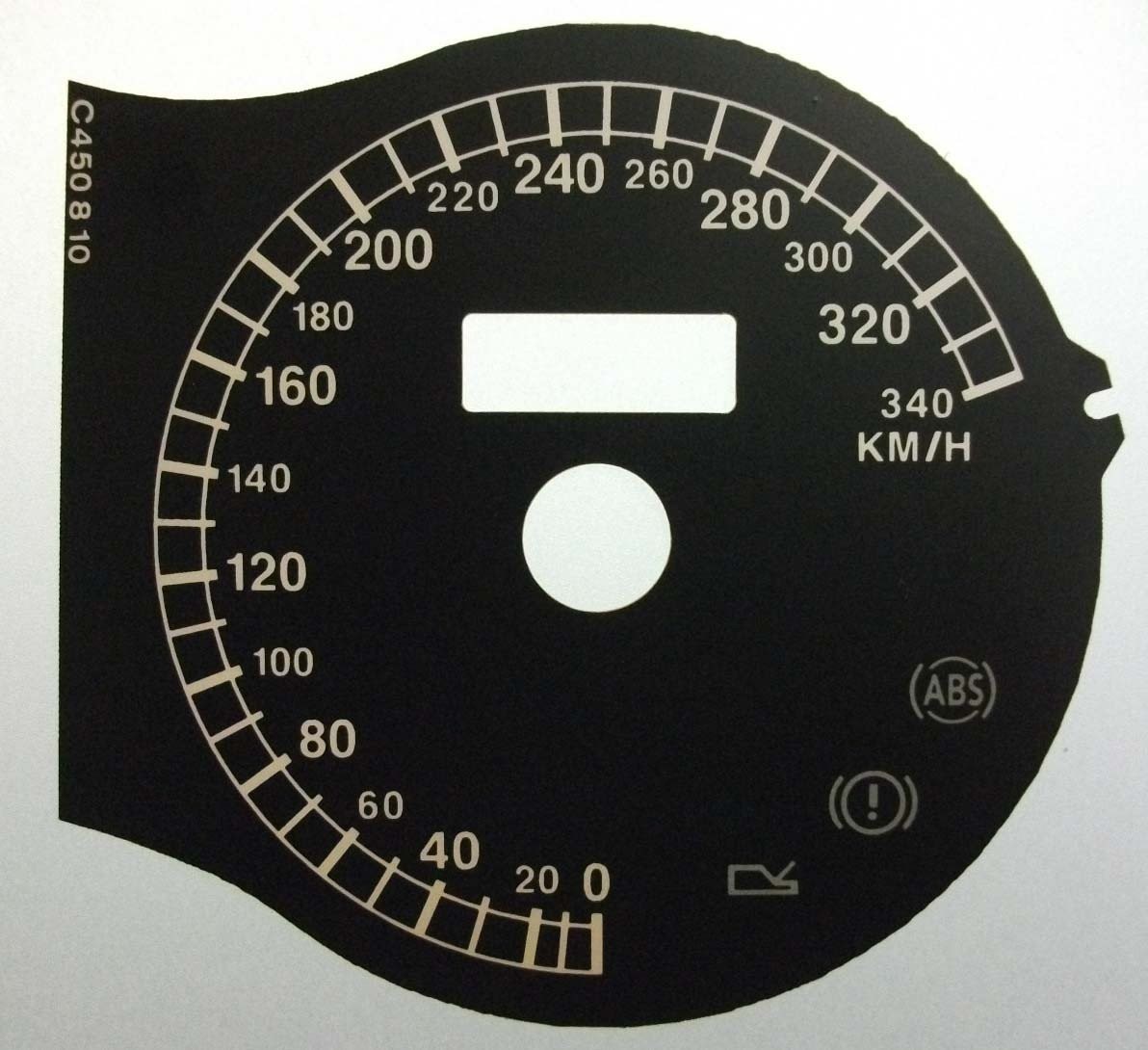 360 / 430 KMH DIAL CONVERSION