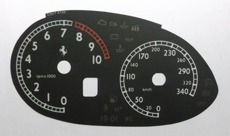 599 / 612 KMH DIAL CONVERSION