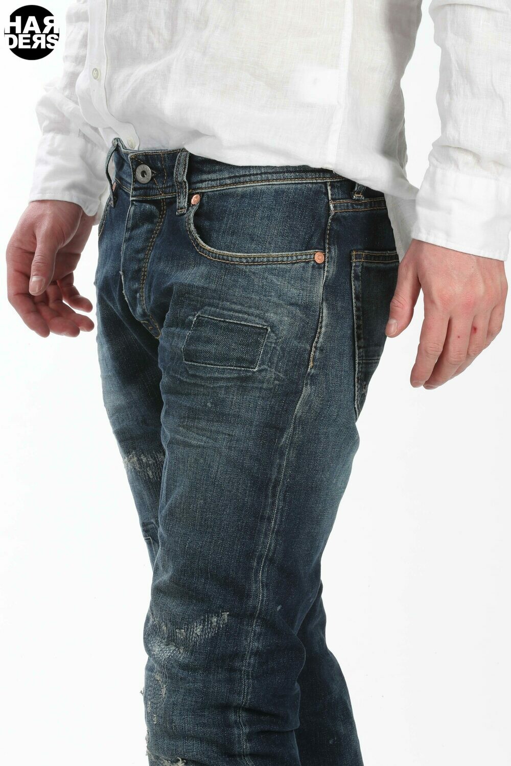 Taylor Tweed Jeans Phantom