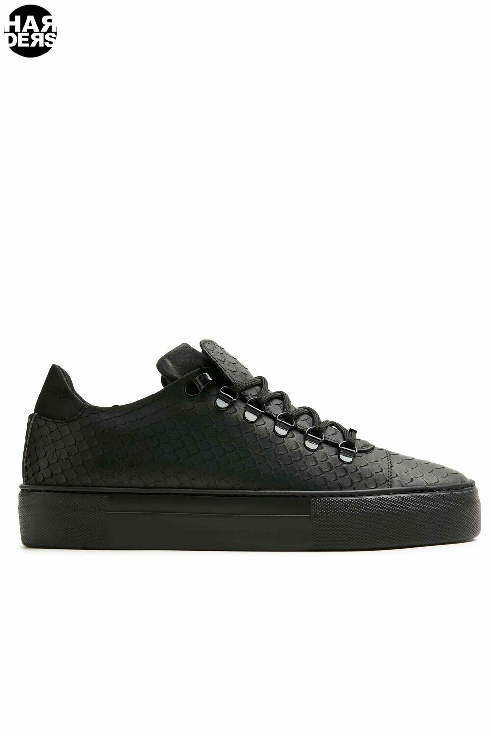 Nubikk Jagger Classic nubuck sneakers zwart | Union River