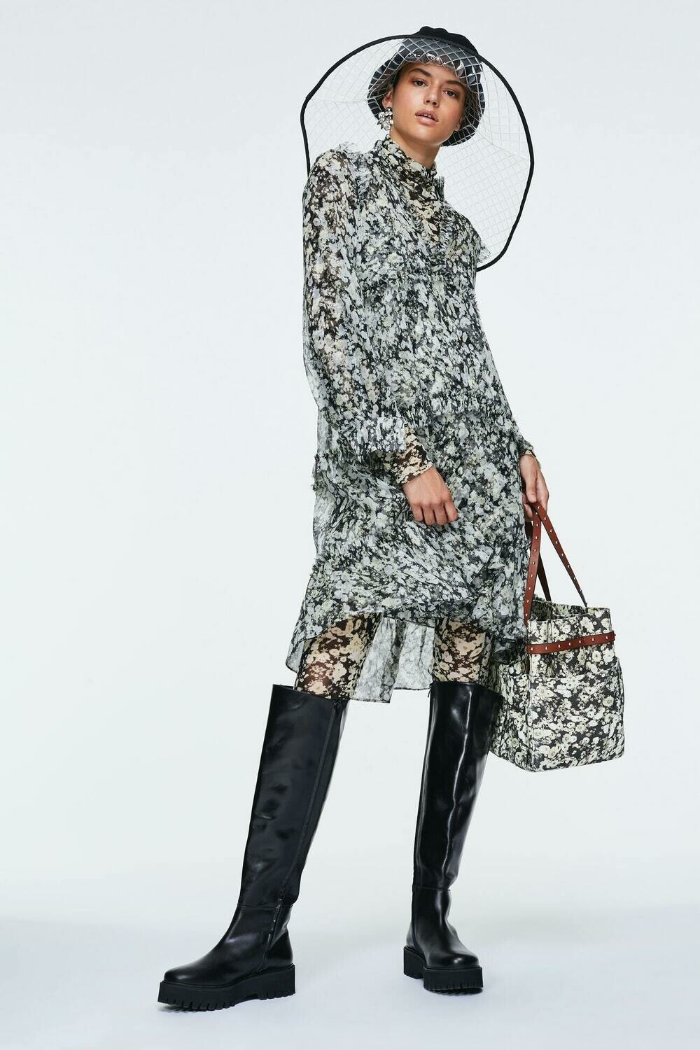 Dorothee Schumacher Legging SHEER BLOOMING