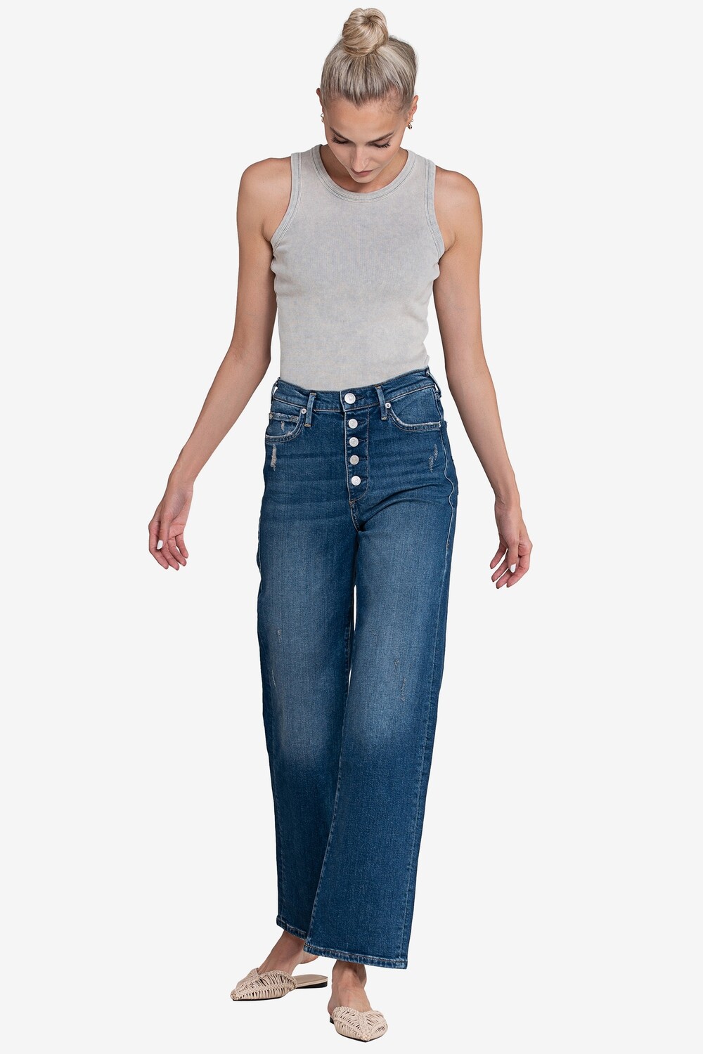 True Religion Jeans BUTTON FLY VISIBLE