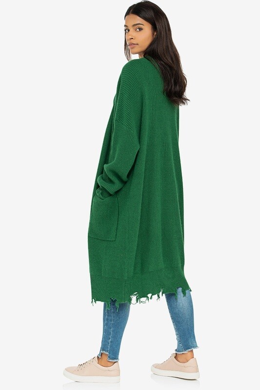 True Religion Strickmantel REEN