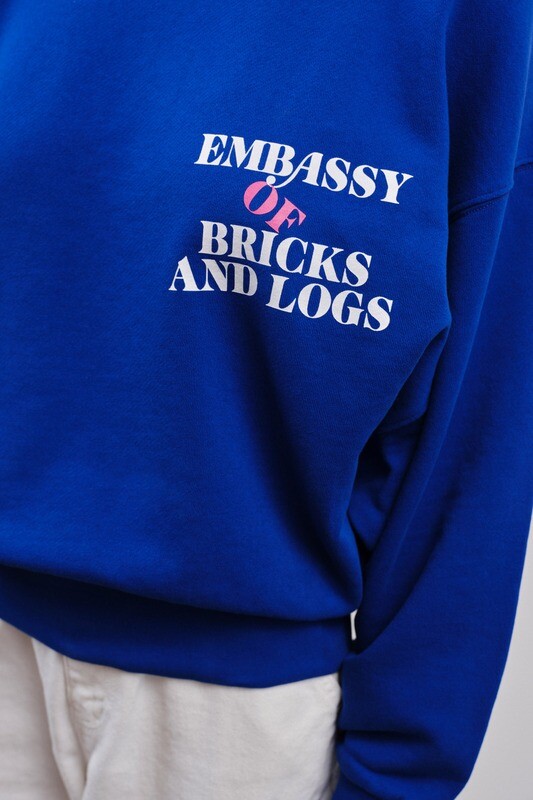 Embassy of Bricks and Logs Sweater EMBATWING