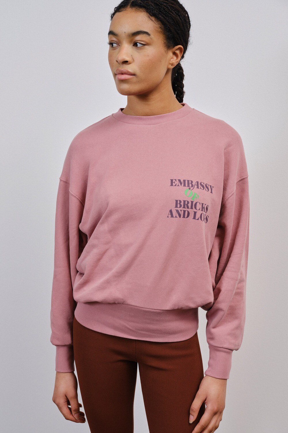 Embassy of Bricks and Logs Sweater EMBATWING